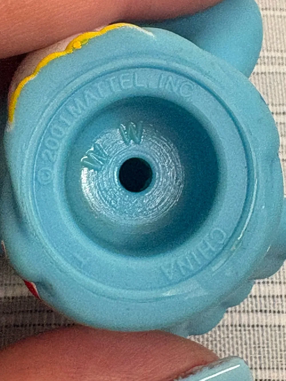 Vintage 2001 Fisher Price Little People Blue Bird Figure